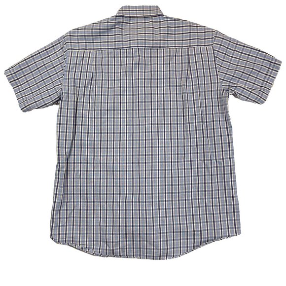 Paul & Shark Men's Yachting Button-Down Shirt Multicolor Blue Pocket 42/16.5 - Picture 2 of 8